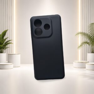 Redmi Note 14  (Black) Back Cover
