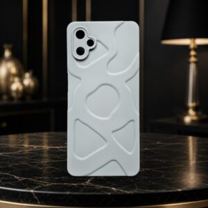 Samsung Galaxy F06 Texctered (Grey) Back Cover
