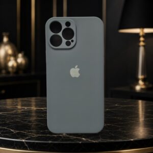 iphone 13 Pro Max Gray Silicone Case