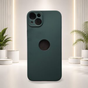 IPhone 14 Plus Silicone (Green) Back Cover