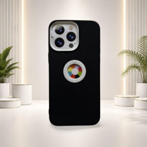 IPhone15 Pro Max (Black) Back Cover